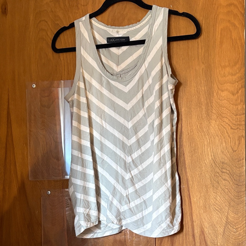 Calvin Klein Women's Chevron Striped Tank Top